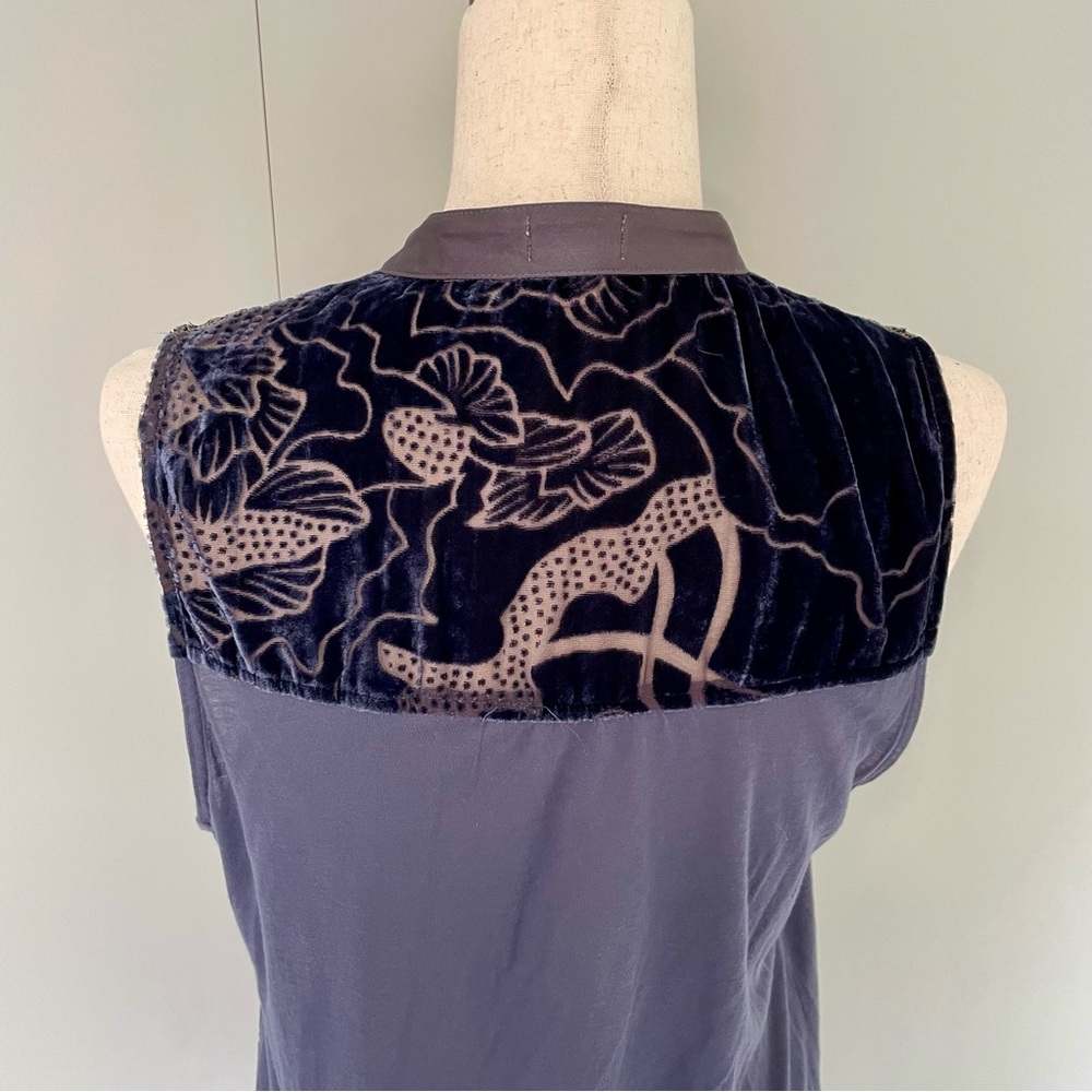 TINY x ANTHROPOLOGIE Velvet Ileana Tank Top - Picture 8 of 12